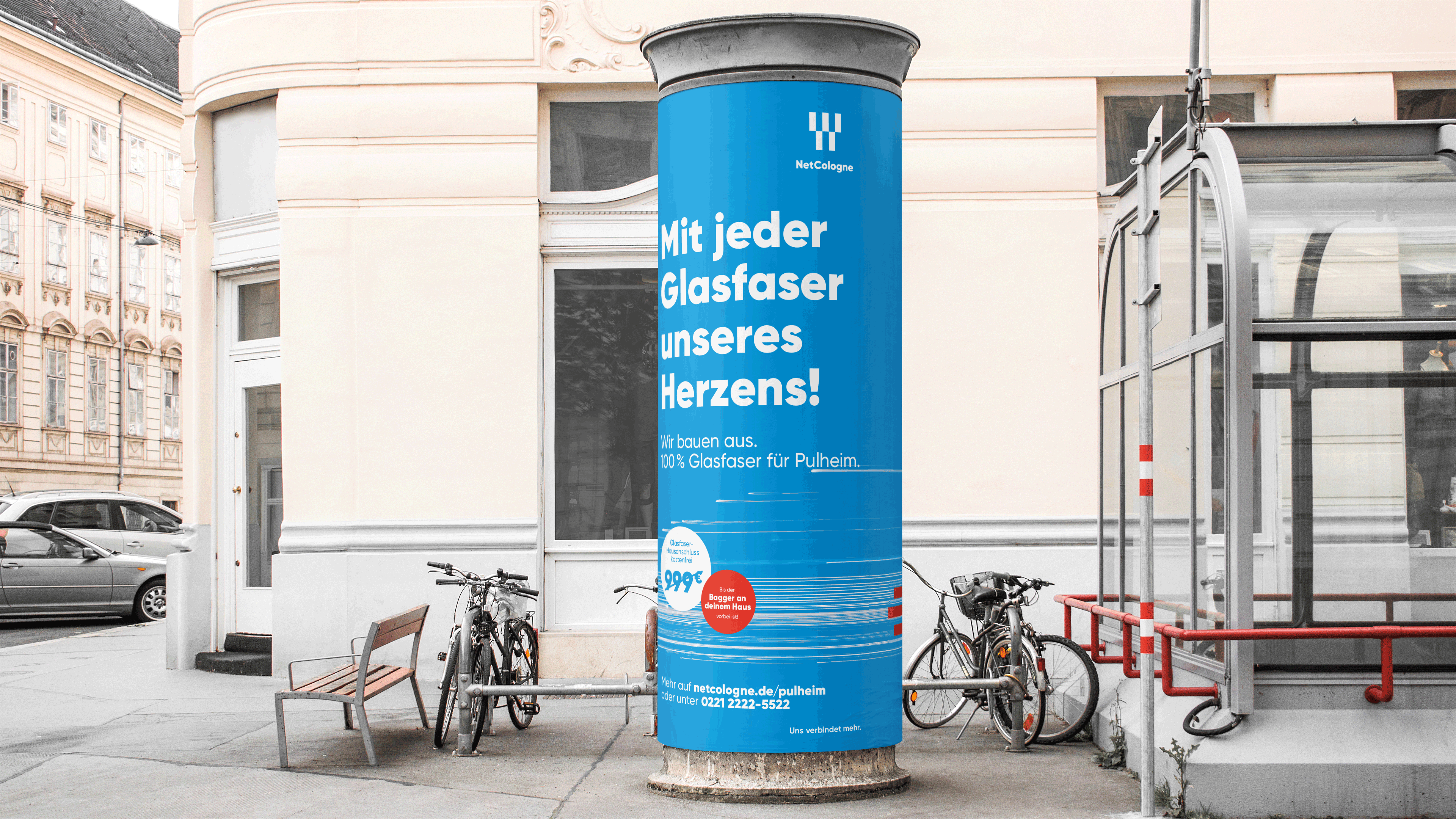 Plakatkampagne NetCologne